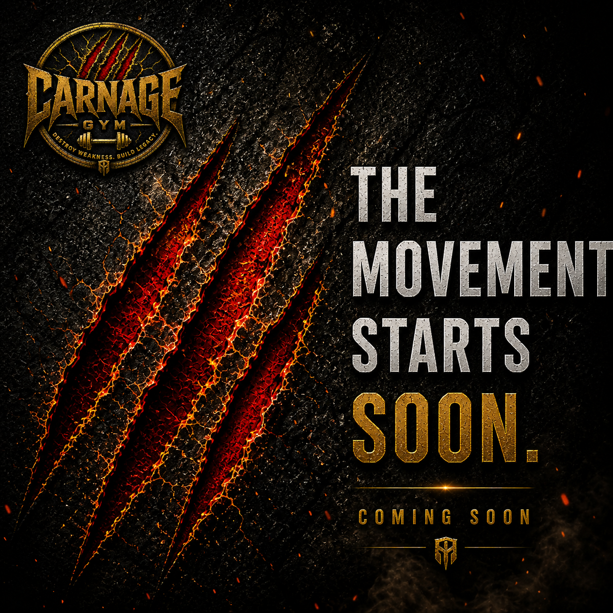 The movement starts soon